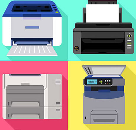 Inkjet and Laser Printer