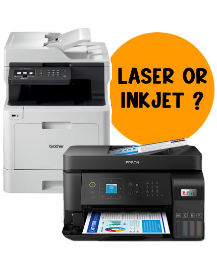 Laser or Inkjet