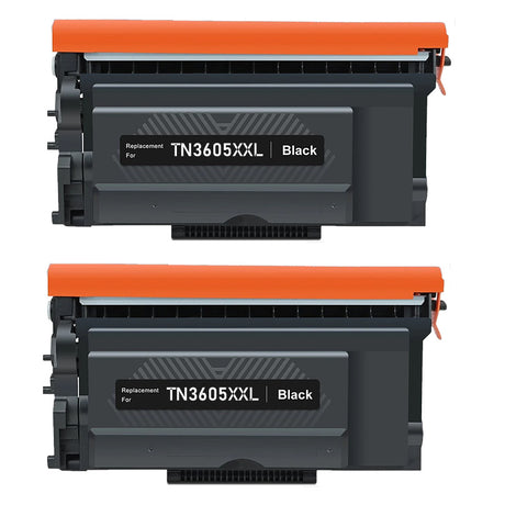 2x Brother TN3605XXL Compatible Toner Cartridges