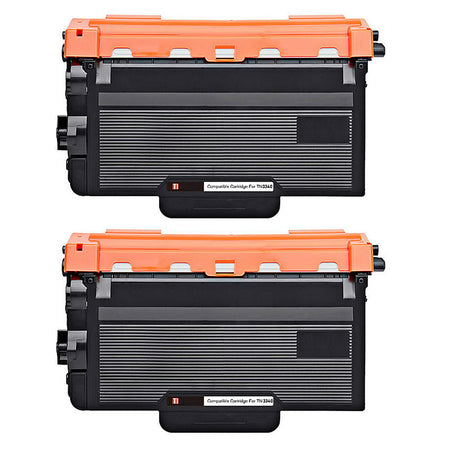 2x Brother TN-3440 Compatible Toner Cartridges