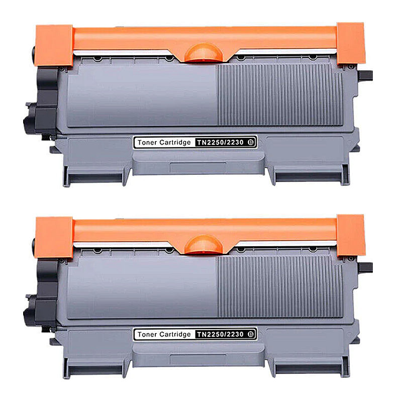 Brother 2xTN 2250 Compatible Toner Cartridges