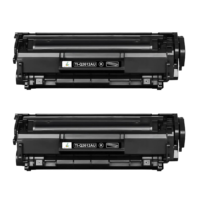 2x HP 12A Compatible Toner Cartridges ( Q2612A )