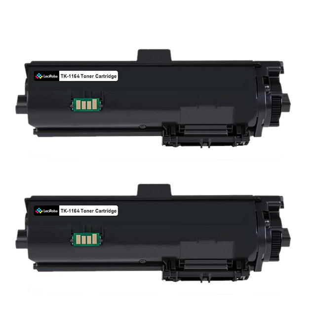 2x Kyocera TK 1164 Compatible Toner Cartridges