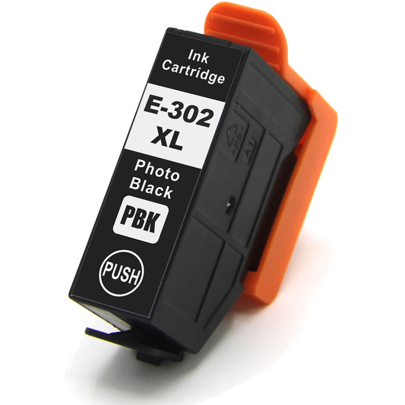 Epson 302XL Photo Black Compatible Ink Cartridge