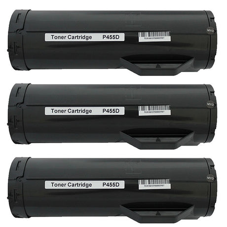 3x Fuji Xerox CT201949 Black Compatible Toner Cartridges