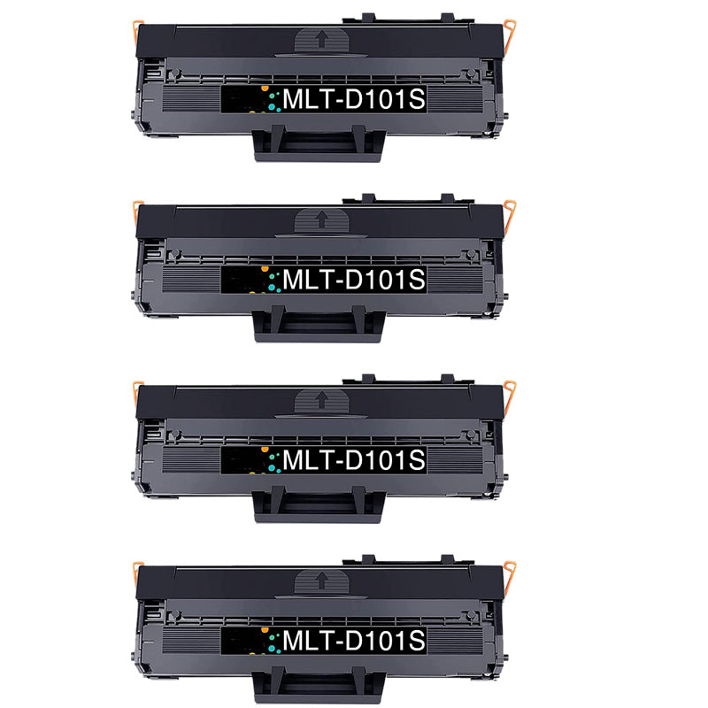 4x Samsung MLT D101S Compatible Toner Cartridges