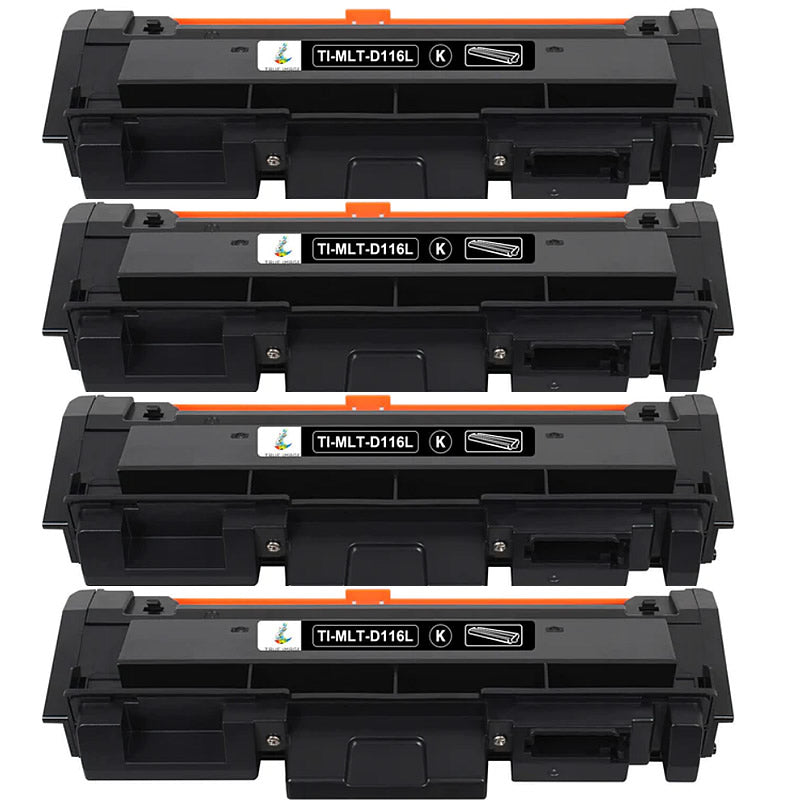 4x Samsung MLT D116L Compatible Toner Cartridges