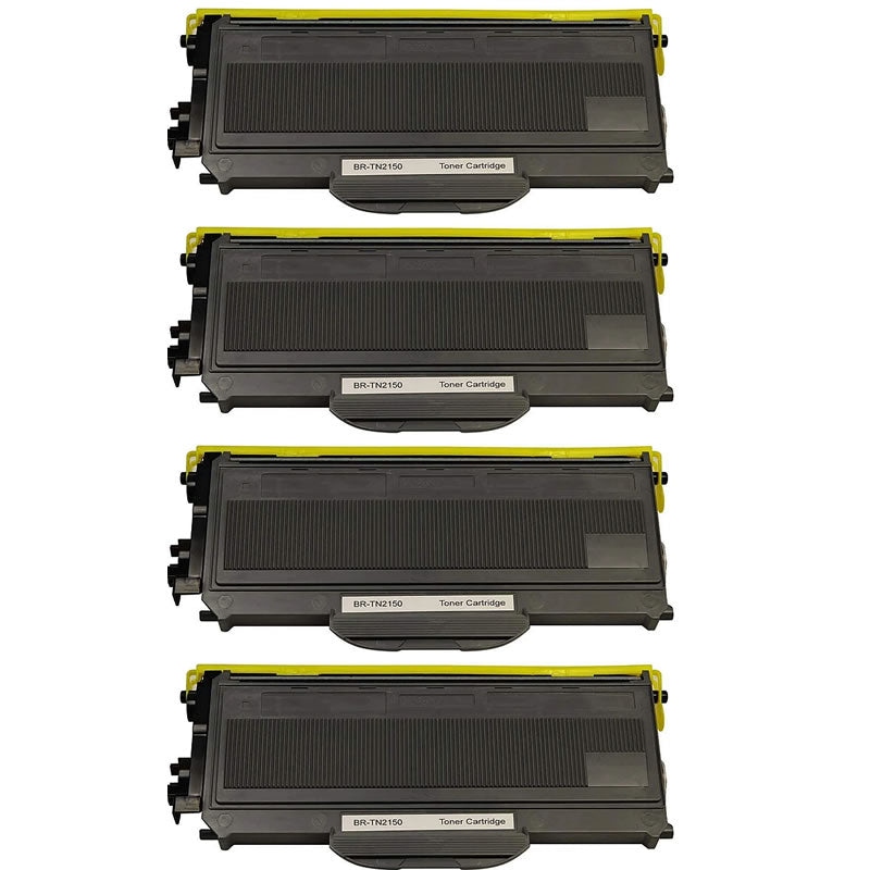 4x Brother TN-2150 Compatible Toner Cartridges