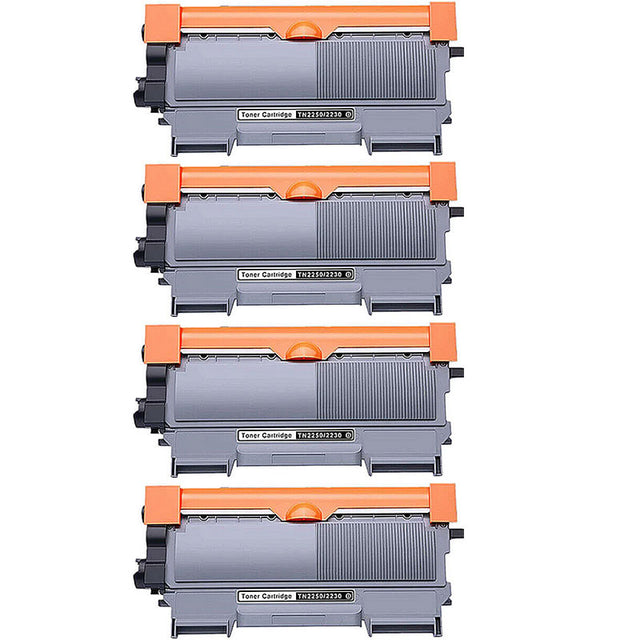 4xBrother TN-2250 Compatible Toner Cartridges