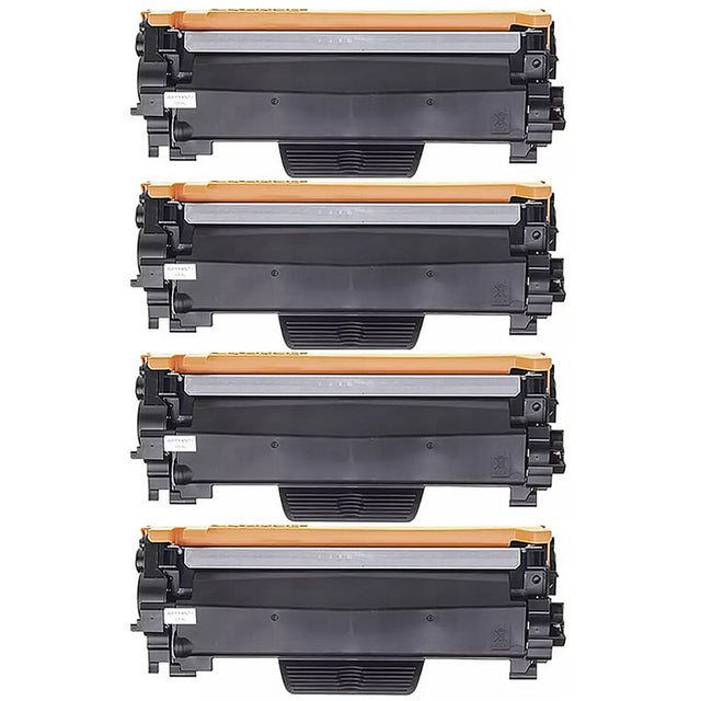 4x Brother TN2530XL Compatible Toner Cartridges