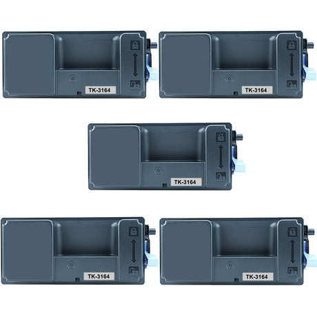 5x Kyocera TK-3164 Compatible Toner Cartridge