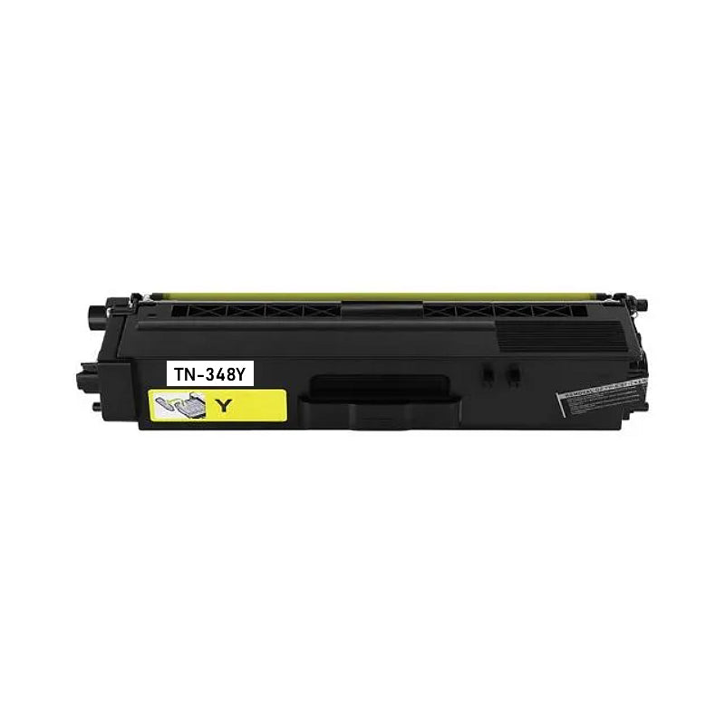 Brother TN-348Y Yellow Compatible Toner Cartridge