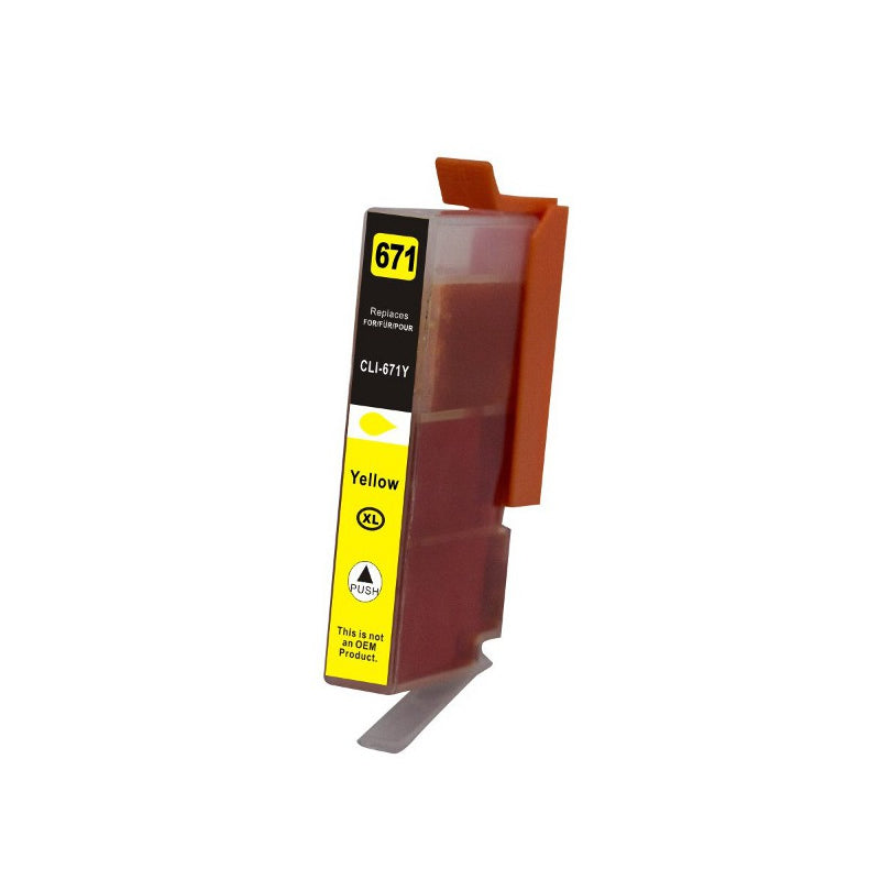 Canon CLI-671XL Yellow Compatible Ink Cartridge