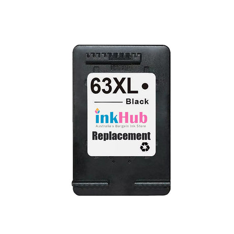 HP 63XL Black Compatible Ink Cartridge - HP63XL BK