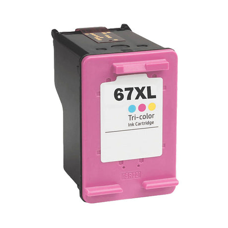 HP 67XL Colour Compatible Ink Cartridge - HP67XL