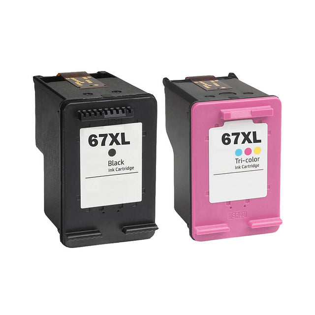 HP 67XL Compatible Combo Pack