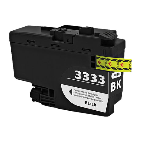 Brother LC3333BK Black Compatible Ink Cartridge