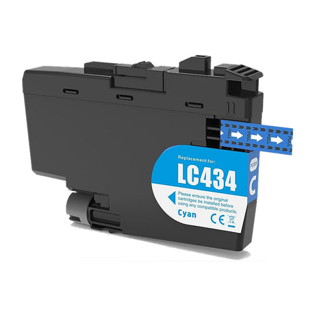 Brother LC434 Cyan Compatible Ink Cartridge