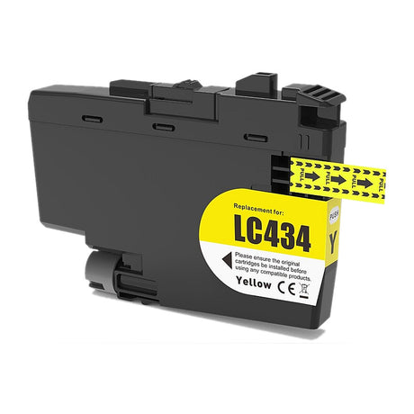 Brother LC434 Yellow Compatible Ink Cartridge