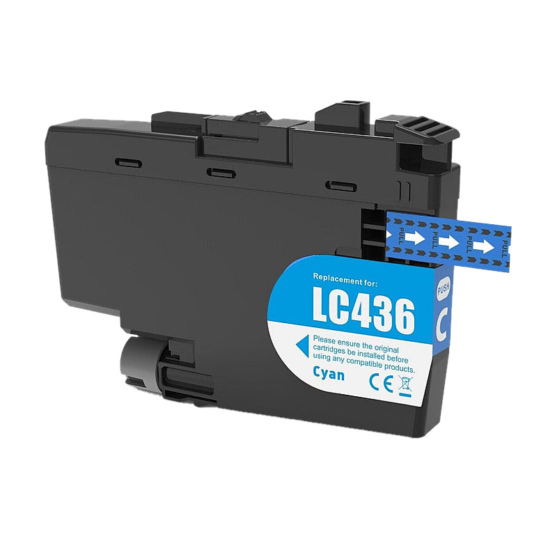 Brother LC436 Cyan Compatible Ink Cartridge