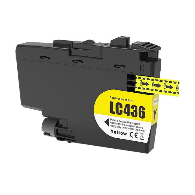 Brother LC436 Yellow Compatible Ink Cartridge