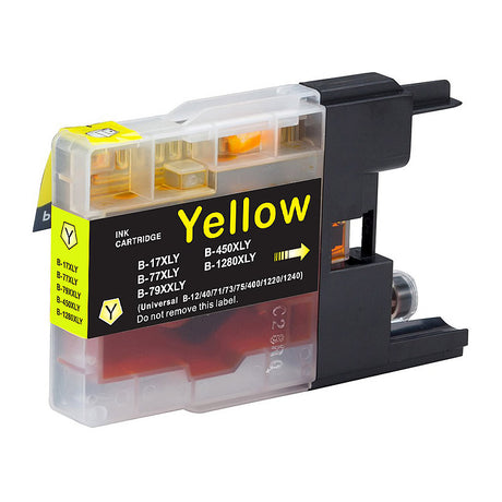 Brother LC 40-73-77XL Yellow Compatible Ink Cartridge