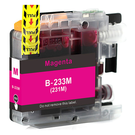 Brother LC233M Magenta Compatible ink Cartridge