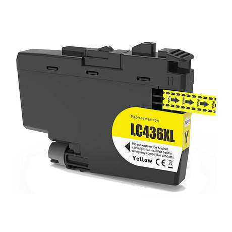 Brother LC436XL Yellow Compatible Ink Cartridge