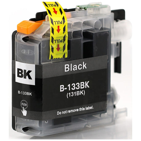 Brother LC133BK Black Compatible Ink Cartridge