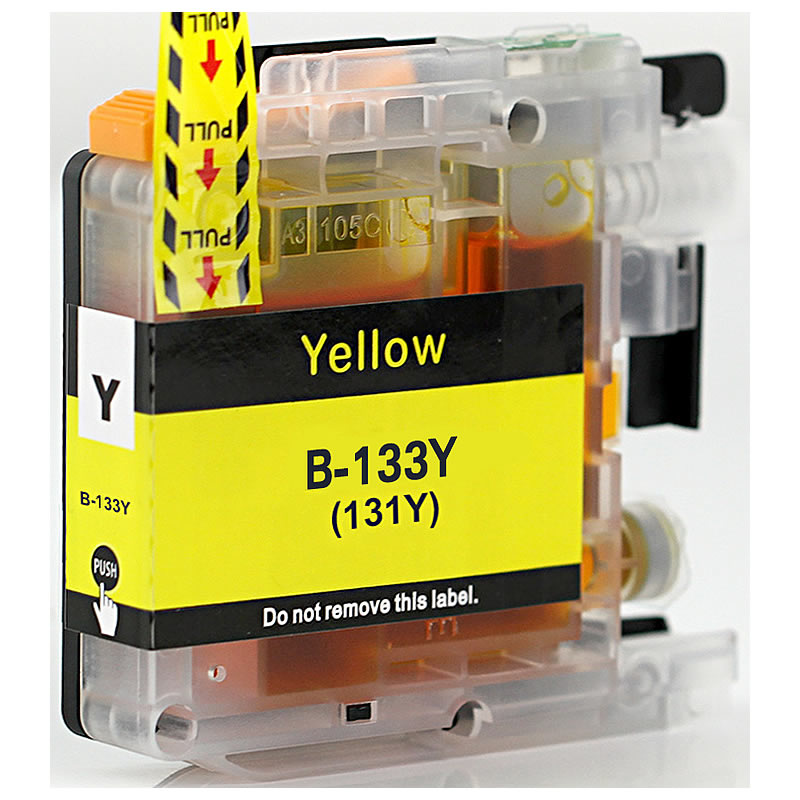 Brother LC133Y Yellow Compatible Ink Cartridge