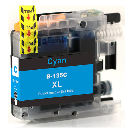 Brother LC135XL Cyan Compatible Ink Cartridge