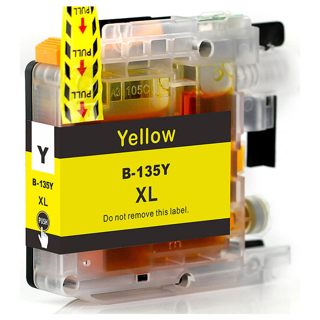 Brother LC135XL Yellow Compatible Ink Cartridge