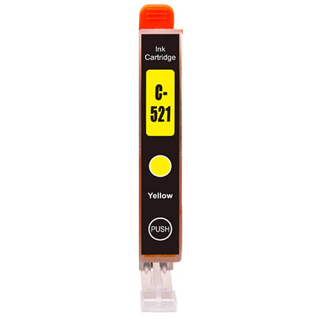 Canon CLI-521Y Yellow Compatible Ink Cartridge