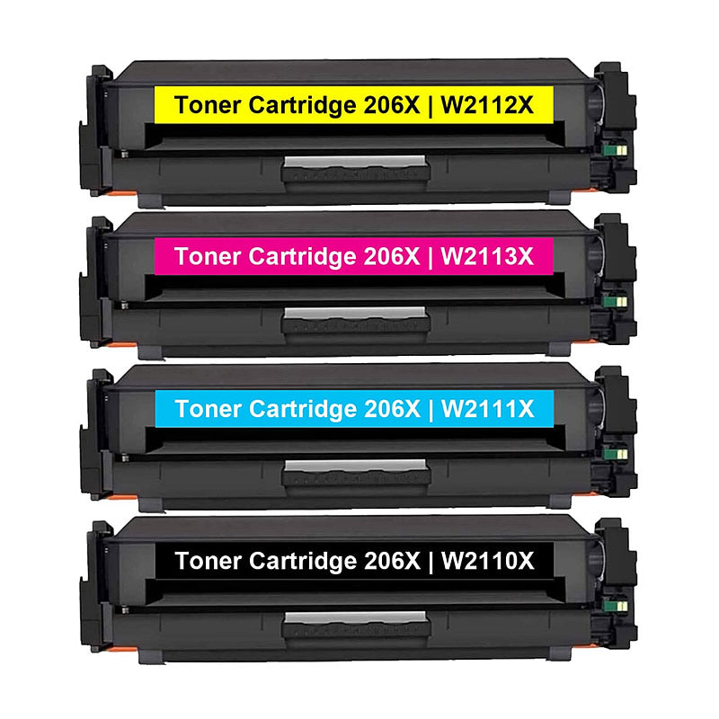 HP 206X Compatible Value Pack