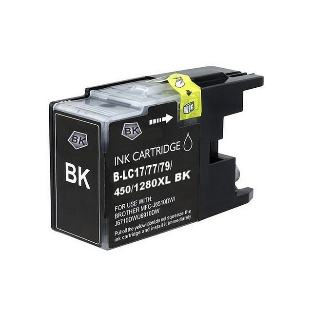 Brother LC 77XL High Yield Black Compatible Ink Cartridge